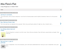 Tablet Screenshot of missflorasflat.blogspot.com