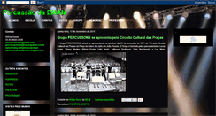Desktop Screenshot of percussaodaeman.blogspot.com