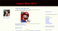 Desktop Screenshot of juegos-mariobros.blogspot.com