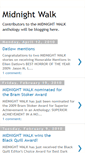 Mobile Screenshot of midnightwalkbook.blogspot.com