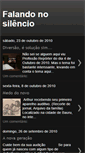 Mobile Screenshot of falandonosilencio.blogspot.com