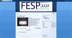 Desktop Screenshot of fesp2009.blogspot.com