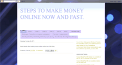 Desktop Screenshot of gettomoneyonline.blogspot.com