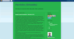 Desktop Screenshot of ferrinho-valdo.blogspot.com