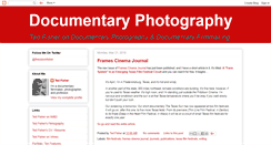 Desktop Screenshot of documentaryphotography.blogspot.com