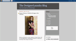 Desktop Screenshot of designerlaundry.blogspot.com