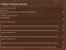 Tablet Screenshot of colegiogarrido.blogspot.com