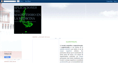 Desktop Screenshot of aplicacionesmedicina.blogspot.com