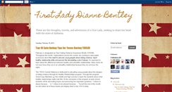 Desktop Screenshot of firstladydiannebentley.blogspot.com