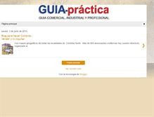 Tablet Screenshot of guia-practica.blogspot.com