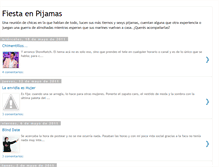 Tablet Screenshot of fiestaenpijamas.blogspot.com