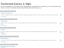 Tablet Screenshot of calvaryjuniorhigh.blogspot.com