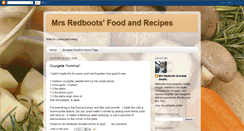 Desktop Screenshot of mrsredbootsfood.blogspot.com