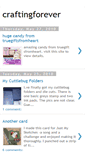 Mobile Screenshot of craftingforever.blogspot.com