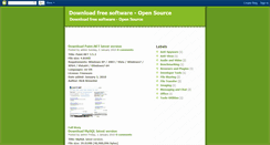 Desktop Screenshot of free-software-top.blogspot.com