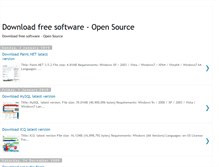 Tablet Screenshot of free-software-top.blogspot.com