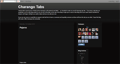 Desktop Screenshot of charangotabs.blogspot.com