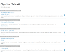 Tablet Screenshot of objetivo40.blogspot.com