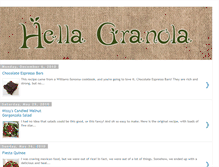 Tablet Screenshot of hellagranola.blogspot.com