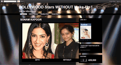 Desktop Screenshot of bollywood-makeup.blogspot.com