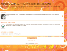 Tablet Screenshot of escueladeautomovilismoconduviasfunza.blogspot.com