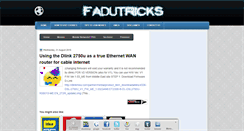 Desktop Screenshot of fadutricks.blogspot.com