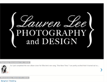 Tablet Screenshot of laurenleephotography.blogspot.com