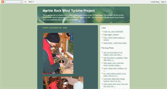 Desktop Screenshot of marblerockwindpower.blogspot.com