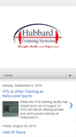 Mobile Screenshot of hubbardtrainingsystems.blogspot.com