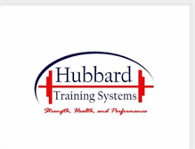 Tablet Screenshot of hubbardtrainingsystems.blogspot.com