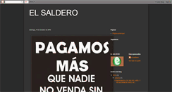 Desktop Screenshot of elsaldero.blogspot.com