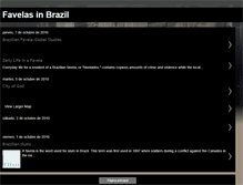 Tablet Screenshot of narfavelasinbrasil.blogspot.com