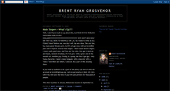 Desktop Screenshot of brentgrosvenor.blogspot.com