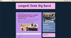 Desktop Screenshot of deakbigband.blogspot.com