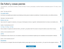 Tablet Screenshot of defutbolycosaspeores.blogspot.com