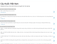 Tablet Screenshot of nguyenvantamcaythuoc.blogspot.com