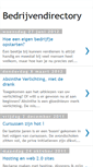 Mobile Screenshot of bedrijvendirectory.blogspot.com