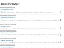 Tablet Screenshot of bedrijvendirectory.blogspot.com