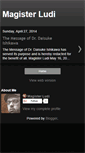Mobile Screenshot of magisterludi.blogspot.com