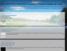 Tablet Screenshot of cuadernoscaicaen.blogspot.com