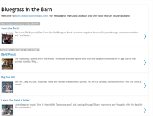 Tablet Screenshot of bluegrassbarn.blogspot.com