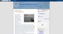 Desktop Screenshot of christophorus-bayukurniawan.blogspot.com