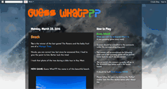 Desktop Screenshot of guesswhatgame.blogspot.com