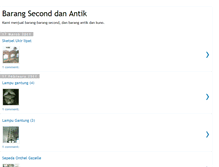 Tablet Screenshot of jualsecond.blogspot.com
