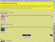 Tablet Screenshot of coastconfan.blogspot.com