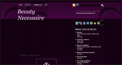Desktop Screenshot of beautynecessaire.blogspot.com