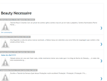 Tablet Screenshot of beautynecessaire.blogspot.com