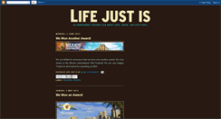 Desktop Screenshot of lifejustisfilm.blogspot.com