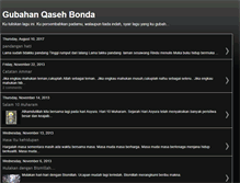 Tablet Screenshot of gubahanqasehbonda.blogspot.com