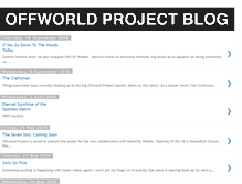 Tablet Screenshot of offworldproject.blogspot.com